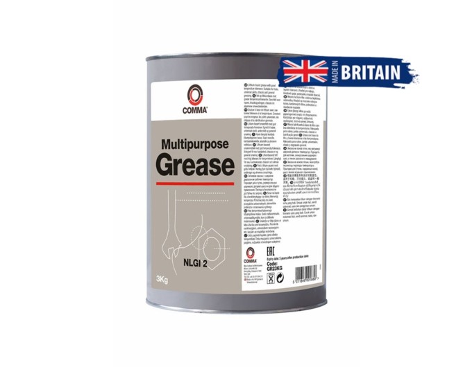 Смазка Comma Multipurpose Grease 2 пластичная литиевая черная 3кг, цена: 2 616 грн.