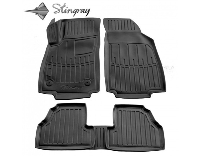 Opel Mokka A (2012-2021) комплект 3D ковриков с 5 штук (Stingray), цена: 1 870 грн.