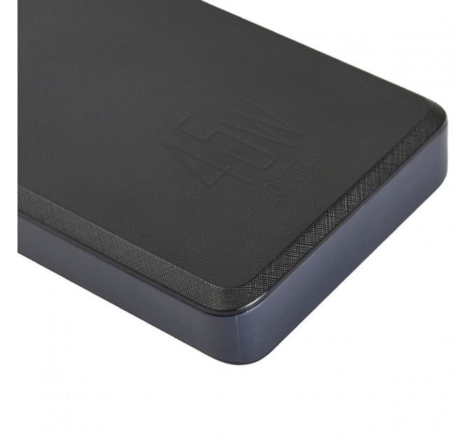 Повербанк (Power Bank) Brevia 20000mAh 45W Li-ion, LCD чорний, ціна: 1 549 грн.