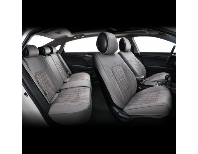 Комплект, 3D чехлы для сидений Beltex Malibu, grey, цена: 6 831 грн.
