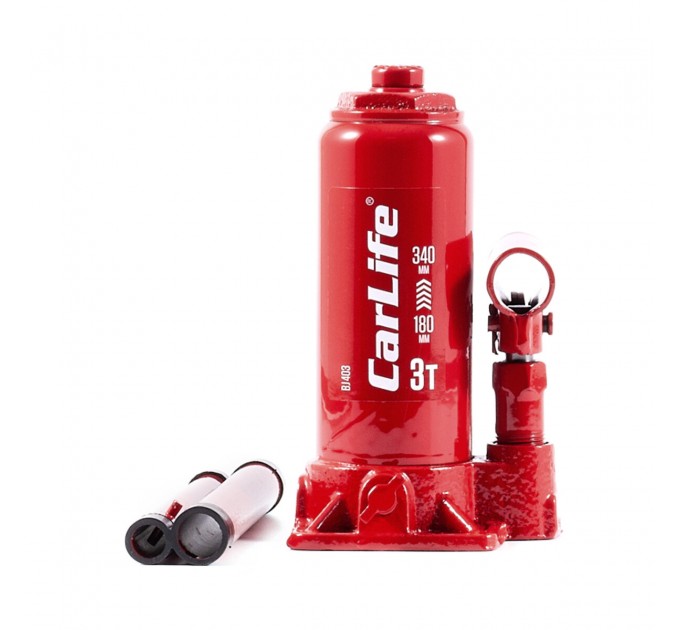 Домкрат гидравлический бутылочный CarLife 3т 180-340мм, цена: 703 грн.