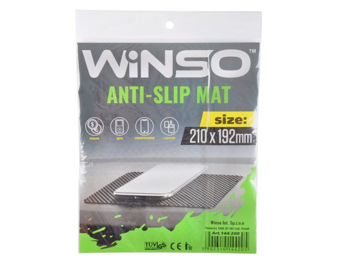 Антиковзаючий килимок Winso, розмір 210*192мм, ціна: 37 грн.