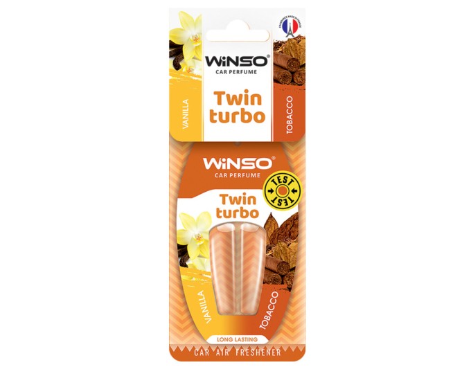 Ароматизатор з подвійною капсулою Winso Twin Turbo - Vanilla & Tobacco, ціна: 76 грн.