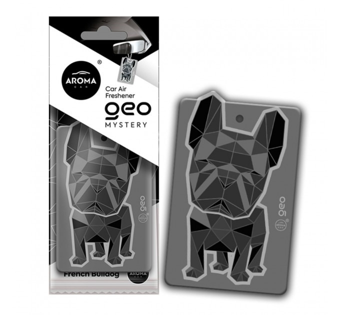 Ароматизатор Aroma Car Cellulose Geo Dog - Black Mystery сухой, цена: 57 грн.