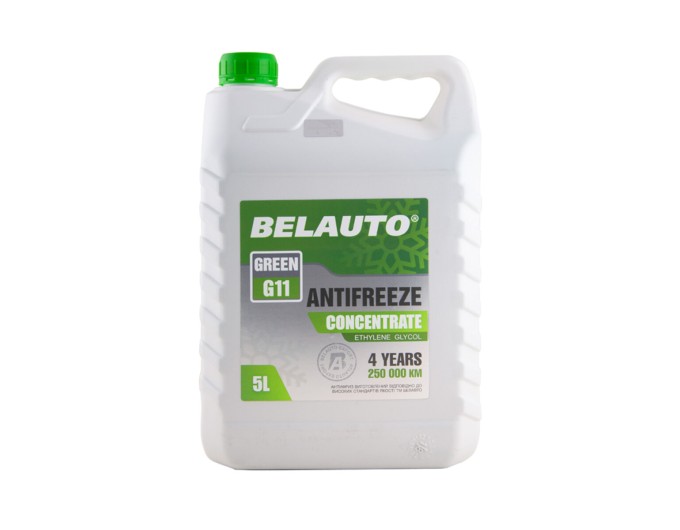 Антифриз Belauto Green G11 зелений концентрат 5л, ціна: 747 грн.