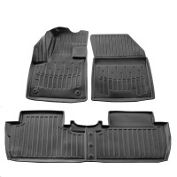 Peugeot 5008 (2017-...) комплект 3D килимків з 4 штук (Stingray)
