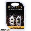 LED лампа SOLAR SV8.5 T11x36 12V 6SMD 2835 CANBUS white SL1362 (2 шт.), ціна: 111 грн.