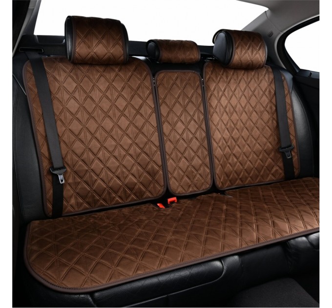 Комплект преміум накидок для сидінь CarLife Nitro, coffee, ціна: 4 734 грн.