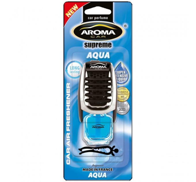 Ароматизатор Aroma Car Supreme Slim Aqua жидкий 7мл, цена: 163 грн.