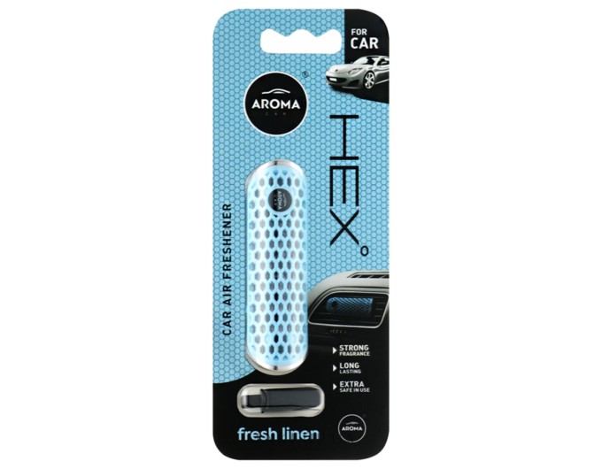 Ароматизатор на дефлектор Aroma Car Hex Fresh Linen жидкий10г, цена: 164 грн.