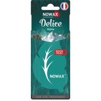 Ароматизатор повітря целюлозний Nowax серія Delice - Alpine