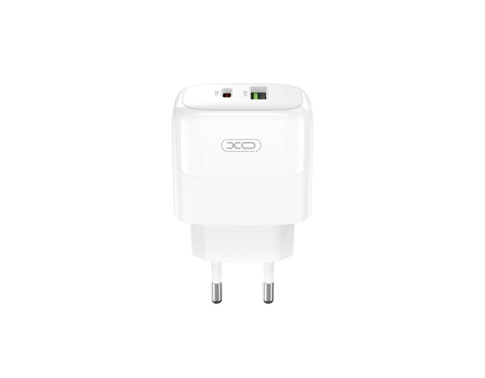 Сетевое зарядное устройство XO L137 PD20W/QC18W 1USB-A+1USB-C белый, цена: 229 грн.