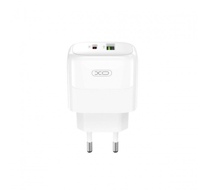 Сетевое зарядное устройство XO L137 PD20W/QC18W 1USB-A+1USB-C белый, цена: 199 грн.