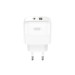 Сетевое зарядное устройство XO L137 PD20W/QC18W 1USB-A+1USB-C белый, цена: 199 грн.