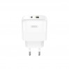 Сетевое зарядное устройство XO L137 PD20W/QC18W 1USB-A+1USB-C белый, цена: 199 грн.