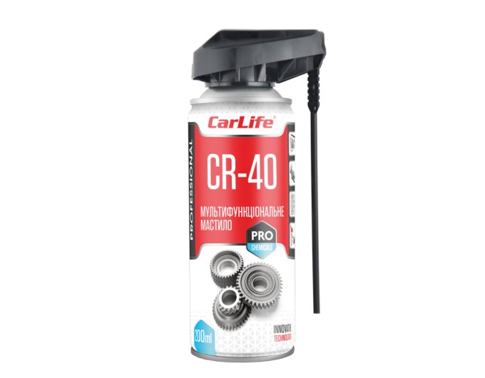 Змазка багатофункціональна CarLife CR-40 Multifunctional Lubricant Professional 200мл, ціна: 136 грн.