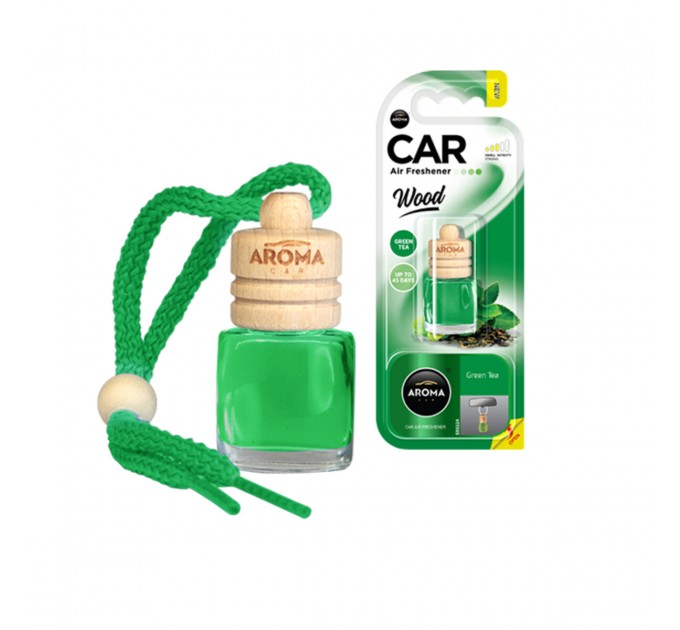 Ароматизатор Aroma Car Wood Green Tea, 6ml рідкий, ціна: 106 грн.