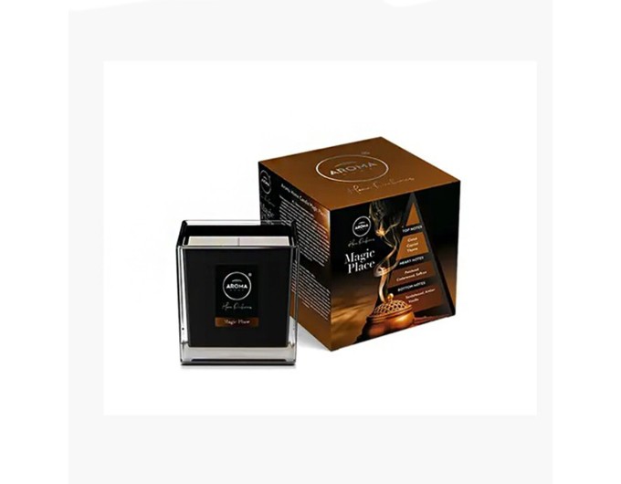 Свеча ароматическая Aroma Home Black Series Candles - Magic Place 155г, цена: 440 грн.