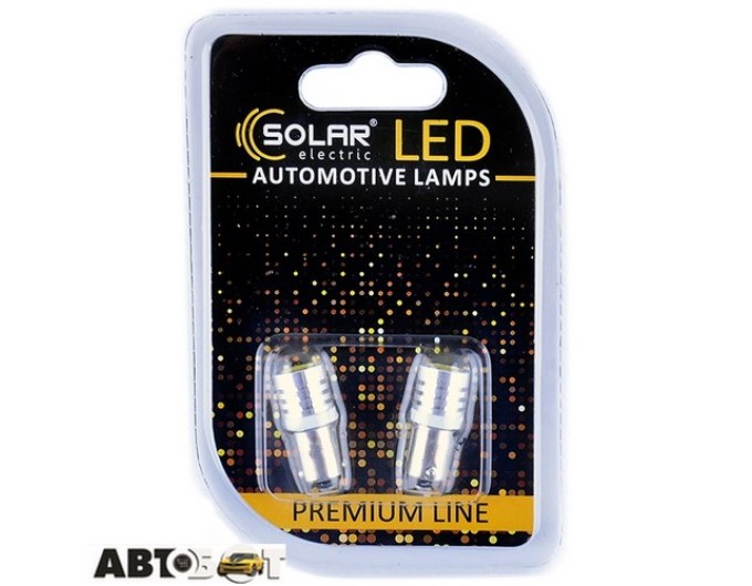 LED лампа SOLAR T8.5 BA9s 24V 1SMD 1W white SL2533 (2 шт.), ціна: 86 грн.