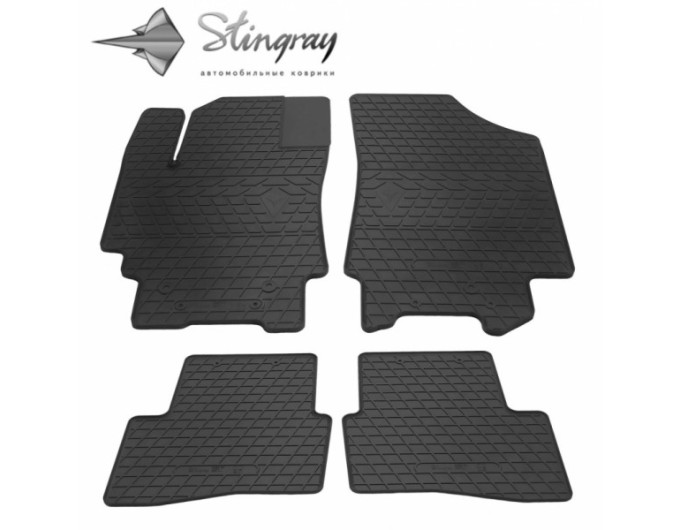 Hyundai Creta (2014-...) комплект ковриков с 4 штук (Stingray), цена: 2 401 грн.