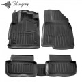 Dacia Sandero Stepway III (comfort) (2020-...) комплект 3D ковриков с 5 штук (Stingray), цена: 1 870 грн.