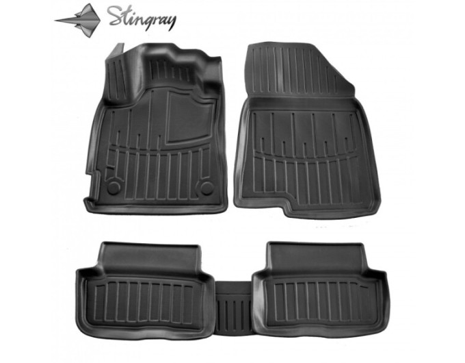Dacia Sandero Stepway III (comfort) (2020-...) комплект 3D ковриков с 5 штук (Stingray), цена: 1 870 грн.