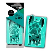 Ароматизатор Aroma Car Cellulose Geo Dog - Turquoise Oud Touch сухой