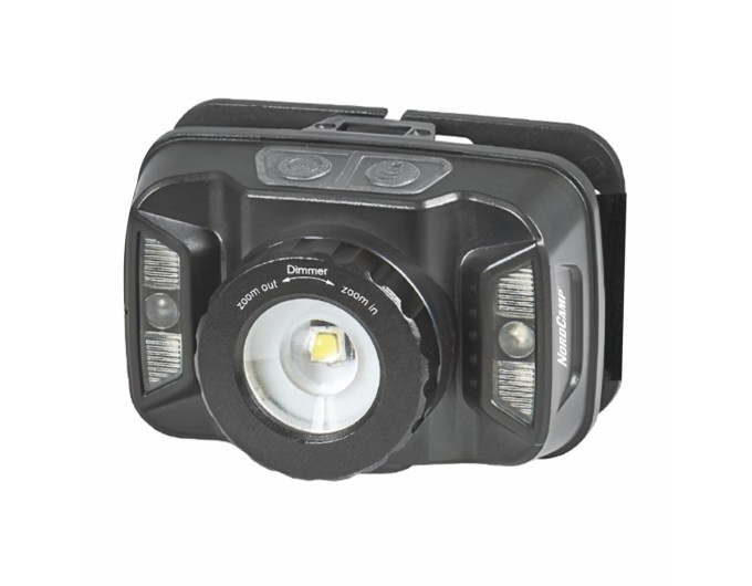 Ліхтар налобний Nord Camp 260Lm, 5W CREE XTE, 1800mAh, Zoom, з сенсором білий/червоний, ціна: 629 грн.