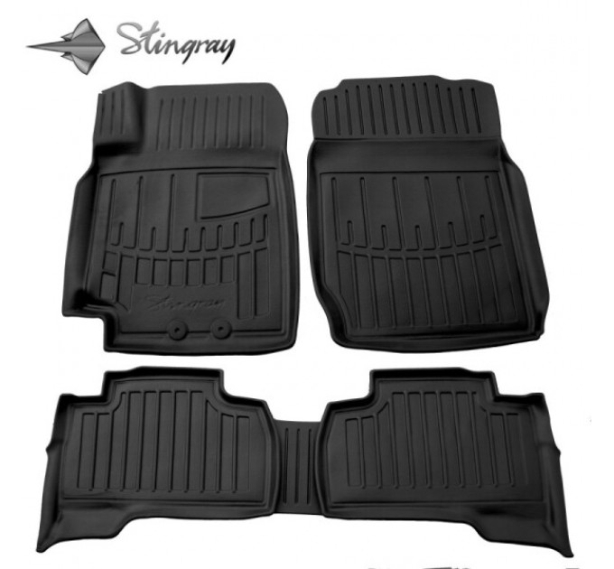 Suzuki Grand Vitara (JT) (2005-2017) комплект 3D ковриков с 5 штук (Stingray), цена: 1 480 грн.