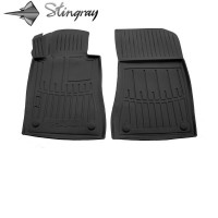 Mercedes-Benz W211 E (2WD) (2002-2009) комплект 3D ковриков с 2 штук (Stingray)