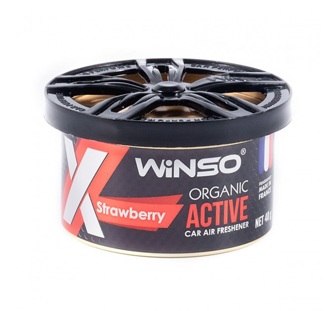Ароматизатор Winso X Active Organic Strawberry гелевий 40г, ціна: 142 грн.