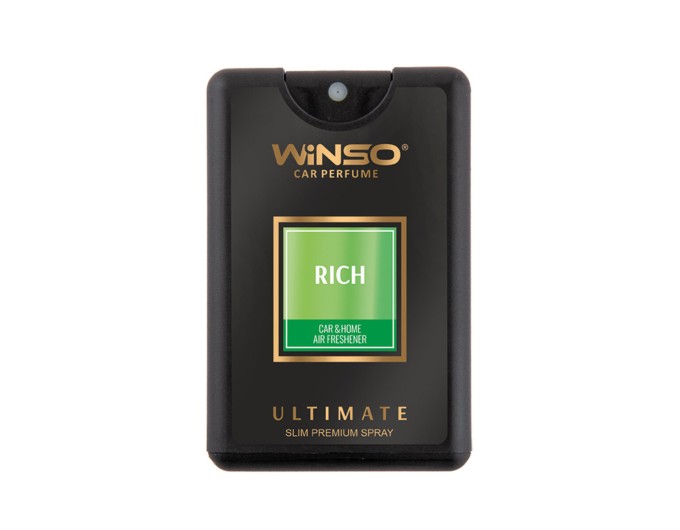 Освежитель воздуха Winso Ultimate Slim Sprey спрей 18мл - Rich, цена: 106 грн.