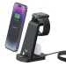 Беспроводное зарядное устройство XO WX035 3в1 Watch Charger + Lightning + TWS, цена: 549 грн.