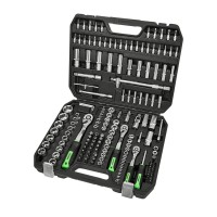 Професійний набір інструментів в кейсі Winso Pro 1/2", 1/4", 3/8" 72T, CR-V, 171од.