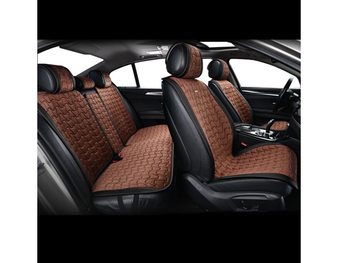 Комплект преміум накидок для сидінь Beltex Chicago, black-coffee, ціна: 5 380 грн.