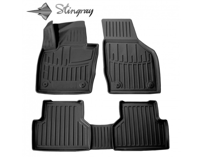 Audi Q3 (8U) (2011-2019) комплект 3D ковриков с 5 штук (Stingray), цена: 1 870 грн.