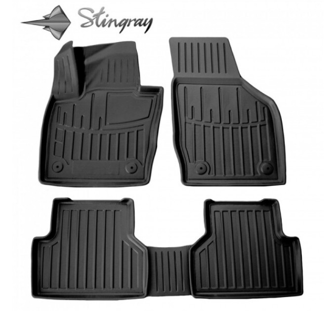 Audi Q3 (8U) (2011-2019) комплект 3D килимків з 5 штук (Stingray), ціна: 1 480 грн.