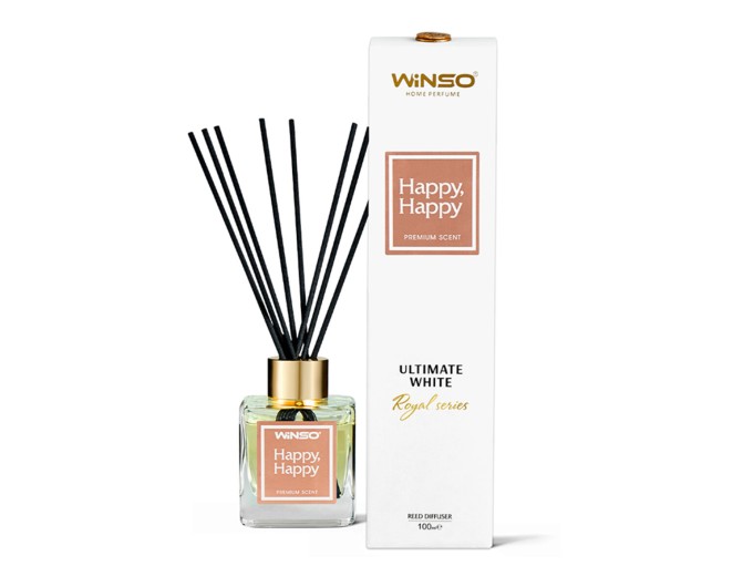 Аромадифузор с палочками Winso Ultimate White - Happy, Happy 100мл, цена: 353 грн.