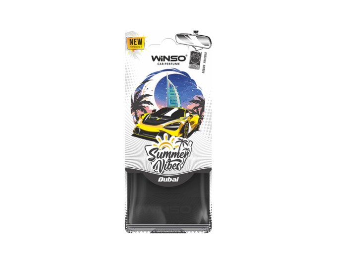 Ароматизатор полимерный Winso Summer Vibes - Dubai, цена: 91 грн.
