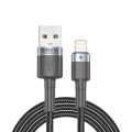 Кабель Brevia USB to Lightning 2,4А 1м, чорний ZIP, ціна: 147 грн.