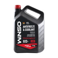 Антифриз Winso Antifreeze & Coolant Red G12+ -42°C червоний готовий 5кг