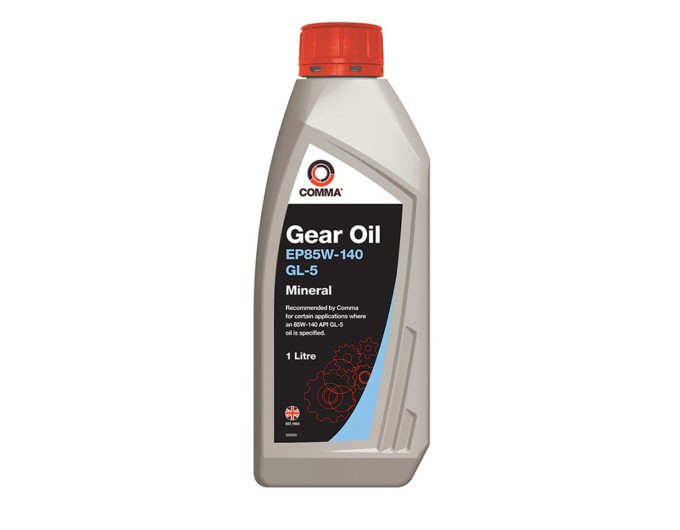Трансмісійне масло Comma Gear Oil EP 85W-140 GL4/GL5 1л, ціна: 524 грн.