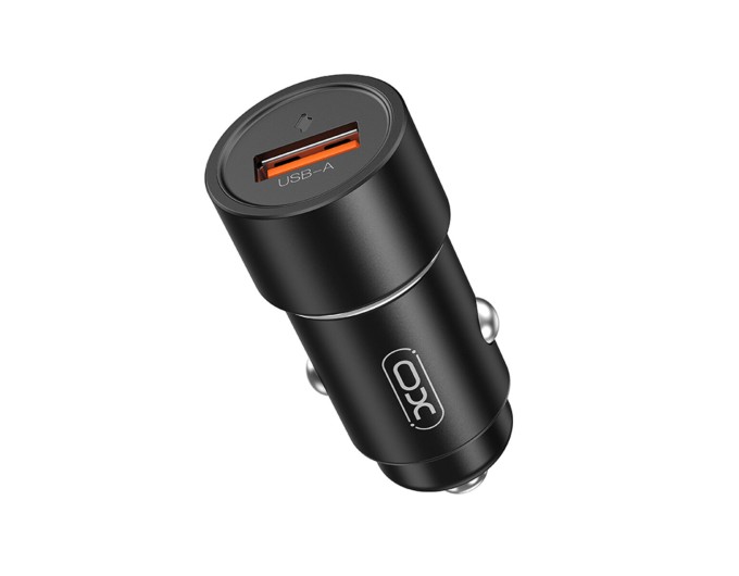 Автомобильное зарядное устройство XO CC54 USB QC3.0 18W черный, цена: 109 грн.