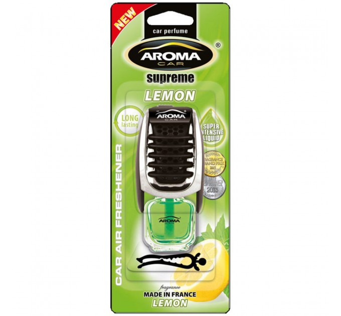 Ароматизатор Aroma Car Supreme Slim Lemon жидкий7мл, цена: 163 грн.