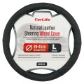 Чехол на руль Carlife 39-41см, кожа, черный с красной нитью., цена: 434 грн.