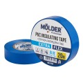 Лента изоляционная ПВХ Molder 0,13x19мм 20м синяя, профессиональная, огнеупорная, цена: 37 грн.