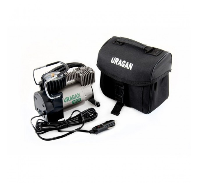 Компресор автомобільний Uragan 7Атм 37л/хв 170Вт з автостопом, ціна: 1 119 грн.