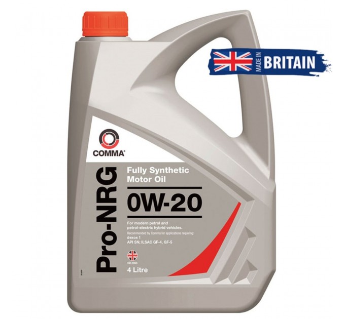 Моторне масло Comma Pro-NRG 0W-20 4л, ціна: 2 397 грн.