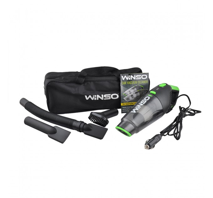 Пилосос автомобільний Winso 110Вт 5,2кПа від прикурювача чорний, ціна: 707 грн.