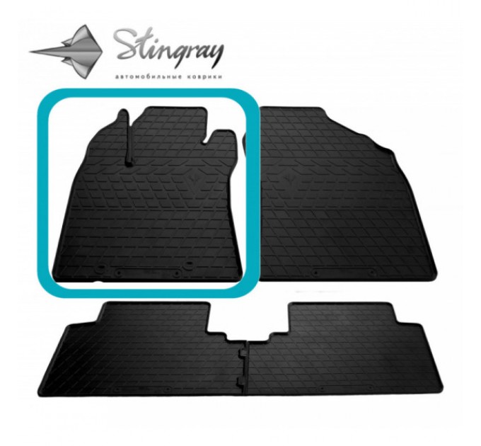 Toyota Avensis (T27) (2009-2018) коврик передний левый (Stingray), цена: 1 081 грн.